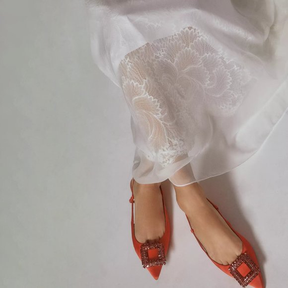 HTF Anthropologie Geisha Designs Lace Skirt - Picture 1 of 12